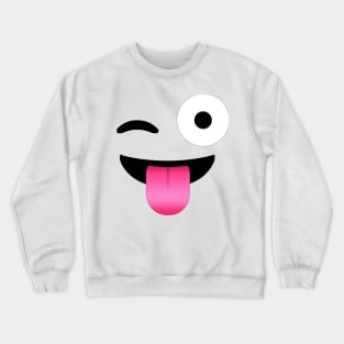 HappyFace você me deixa doidão Crewneck Sweatshirt